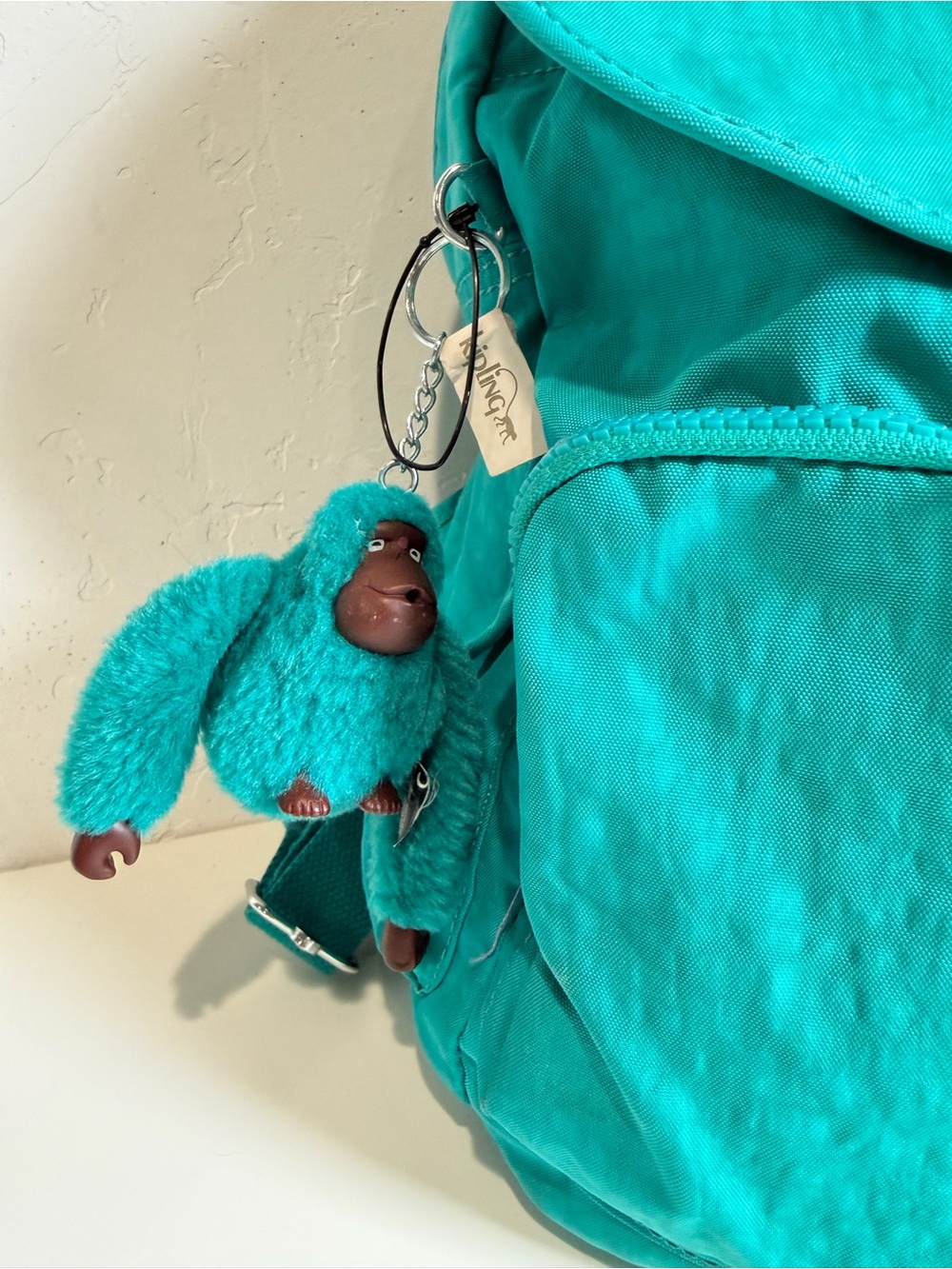 Kipling Ravier Backpack in Breezy Turquoise - Picture 2 of 12